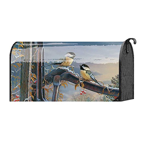 Magnolia 09808 Winter Chickadees Mailbox Cover