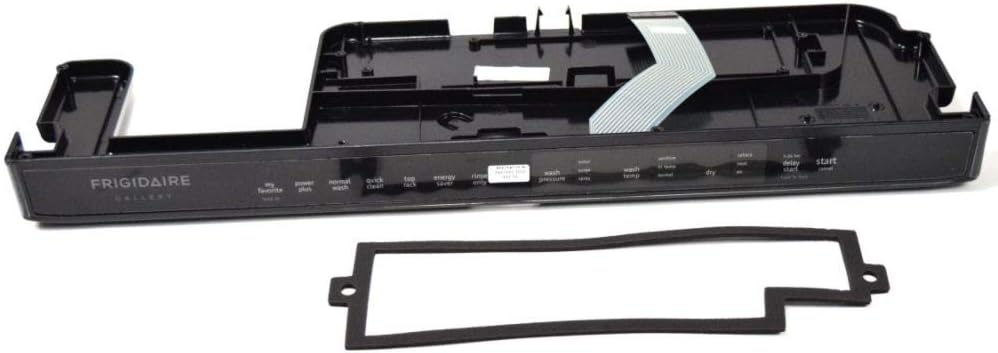 frigidaire gallery dishwasher control panel