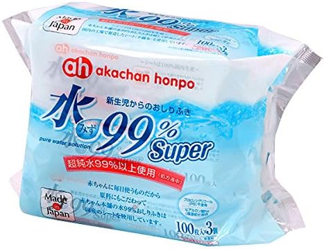 Amazon Co Jp おしりふき 100枚 3個パック ベビー マタニティ