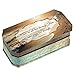 Cottage Garden I Can Do All This Through Him Who Gives Me Strength Footprints in The Sand Design Jewelry Music Box - Plays Song Amazing Grace