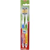 Colgate Classic Clean Full Head Toothbrush, Soft, 2 Count