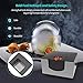 Gourmia GSM220 Portable Infusion Food & Beverage Smoker to Enhance Taste - Battery Operated - Compact & Convenient - Free E-Recipe Book Included