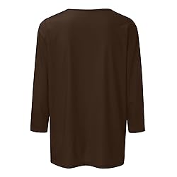 Women's tee Shirts 3/4 Sleeve 3/4 Sleeve Running