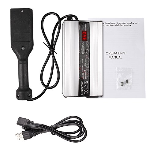 Saphone， 110V-220V 36V/5A With Display Screen Golf Cart Battery Charger Star for Ez Go Club Car DS EZgo TXT
