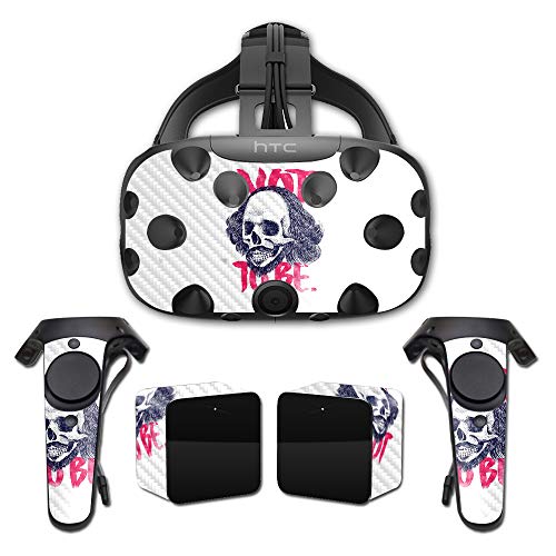 MightySkins Carbon Fiber Skin for HTC Vive Full Coverage - Not to Be | Protecti…