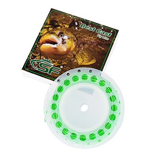 UPC 714838398047, SF Fly Fishing Weight Forward Floating Line Spring Green 100FT WF1F