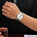Fashion Mens Watch Mesh Band Japanese Analog Quartz Movt Thin Dial Date Wrist Watches,White