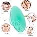 Magift Facial Cleansing Pads, Soft Silicone Face Scrubbers Exfoliators Face Cleansing Tool, Perfect For Massage, Washing Pore Cleanser, Blackhead Removing, Exfoliating And Baby Shower, Pack Of 2