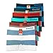 Knocker Men's Seamless Boxer Brief Stretchable Underwear 6 pcs, Assorted Colors (040M)
