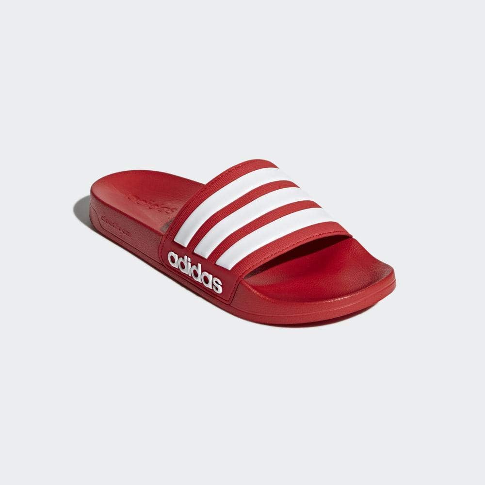 adidas slipper red