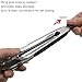 Kitchen Tongs, Amado 12 inches and 9 inches Kitchen Tongs Stainless Steel Kitchen Tongs Lock Design Barbecue Clip Clamp Stainless Steel Food Tongs