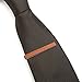 3 Pc Wood Tie Bar Clip Set, 2.1 Inch, Macaranduba, Bamboo, Palo Santo in Gift Box