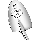 Dad Gifts for Christmas, Dad Christmas Gifts, Funny Stocking Stuffers for Dad, Dads Ice Cream Shovel, Birthday Gifts for Dad, Unique Gifts for Grandfather Husband Brother Uncle, From Daughter Son