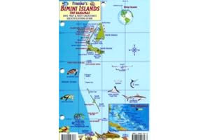 FRANKO MAPS FrankosMaps Bimini Islands the Bahamas Mini-map & Reef Creatures Identification Guide - Fish ID
