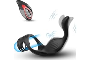 Men's backyard wearing wireless remote control lock ring dual vibration silent dual vibration massager
