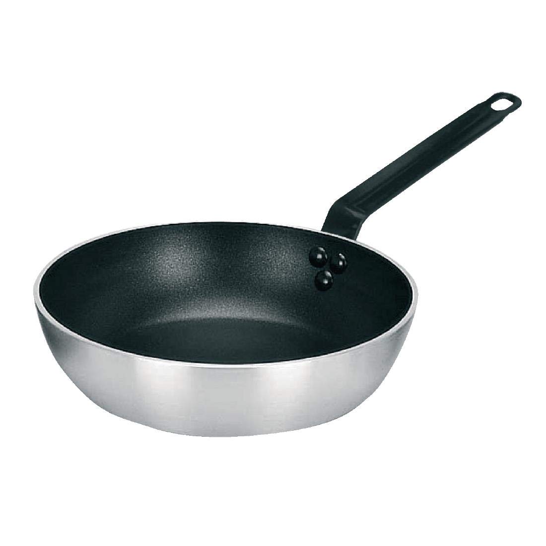 Vogue Saute Pan Non-Stick Teflon Platinum Plus Aluminium- 240x70mm 9 1/2x2 3/4"