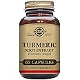Solgar Standardized Turmeric Root Extract 400 mg, 60 Vegetable Capsules - Antioxidant Support for Brain, Joint, & Immune Health - Non-GMO, Vegan, Gluten Free, Dairy Free, Kosher - 60 Servings