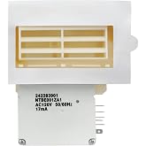242303001 Refrigerator Damper Assembly Air Damper Control Assembly Compatible with Frigidaire Compatible with Crosley White replaces 3016452 AP5788340 PS8746718 EAP8746718 Fits DFH, FFE, FFH, FFS, LFS