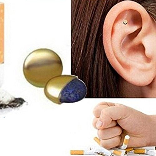 Buy Aolvo 2 Pcs Quit Stop Smoking Therapy Ear Auricular Loss