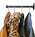DIY CARTEL Industrial Pipe Wall Mount Faceout Clothing & Garment Rack Hardware ONLY - Perfect for Retail Display, Organizing, Laundry (12 - Inch Faceout)