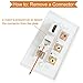 ESYLink HDMI RCA Coax Ethernet Wall Plate - 3 RCA + 2 HDMI + 1 Coax + 1 Ethernet Port