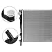 Maxiii Radiator for 2003 Dodge Ram 1500 2500 3500 Laramie/SLT/ST V8 5.7L, 2008 Dodge Ram 1500 SXT/ST V8 3.7L, 2004-2008 Dodge Ram 1500 SLT/ST V8 4.7L(Excl 2003 Dodge Ram 1500 SLT V8 4.7L)