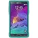 OTTERBOX Samsung Galaxy Note 4 Case Commuter Series - Retail Packaging - Aqua Sky (Aqua Blue/Light Teal)
