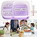 Meal Prep Containers 3 Compartment 10 Pack Food Prep Containers with Lids Portion Control Reauable Freezer Food Storage Plastic Salad Stackable Bento Lunch Box, Microwave, Dishwasher Safe