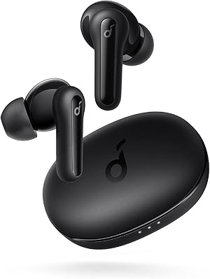 soundcore by Anker P2 Mini Bluetooth Kopfhörer, In Ear Kopfhörer mit 10mm Audiotreiber, intensiver Bass, EQ, Bluetooth 5.2, 32 Std Akku, Aufladen mit USB-C, minimalistisches Design(Nachtschwarz)