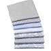 Gray Series Cotton Fabric Quilting Patchwork Fabric Fat Quarter Bundles Fabric for Sewing DIY Crafts Handmade Bags Pillows 40X50cm 7pcs/lot (As Picture Shown)