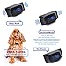 NO SHOCK Humane Bark Collar For 25-150 lb Dogs, Extremely Effective & No Pain or Harm, 7 Different Bark Sensitivity Levels, Bark Collar Vibration, Premium Nylon Collar & No Rust Buckle, ON/OFF Button