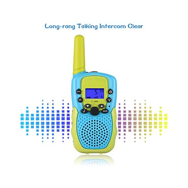 Kearui-Toys-for-3-12-Year-Old-Boys-Walkie-Talkies-for-Kids-22-Channels-2-Way-Radio-Toy-with-Backlit-LCD-Flashlight-3-Miles-Range-for-Outside-Adventures-Camping-Hiking Kearui Toys for 3-12 Years Old Boys, Walkie Talkie Kids for Boys 8 Channels 2 Way Radio with VOX Function & LED…