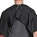 Mane Caper Barber Cape with Circular Design-Professional Nylon Salon Cape Has Perfect Fit Because Of The Snap Closure Excellent for Cutting Hair at Home, Barbershop or Hair Salon