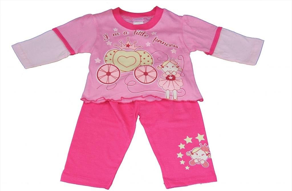 New Pink Princess Pyjamas for baby girl 36 months, 612 months, 1218