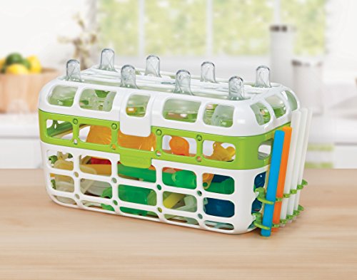 2 Munchkin+Capacity+Dishwasher+Basket+Green