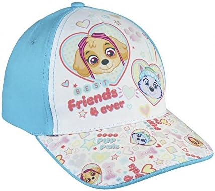 Paw Patrol Girls Baseball Cap for Little Grils 53CM Summer Hat (Friends 4 Ever)