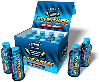 12 Pack - Tweaker Energy - Berry - 2oz.