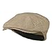 Beige Plaid Ivy Newsboy Cap