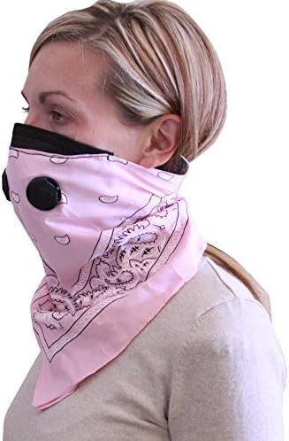 Bandana Style Dust Mask Pnk by ATV Tek