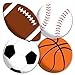 Big Dot of Happiness Go, Fight, Win - Sports - Basketball, Baseball, Football & Soccer Ball Decorations DIY Baby Shower or Birthday Party Essentials - Set of 20