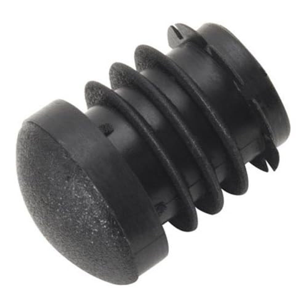Wolfpack 5330370 Hose End Piece Black Plastic Round 25 mm Pack of 200 Pieces
