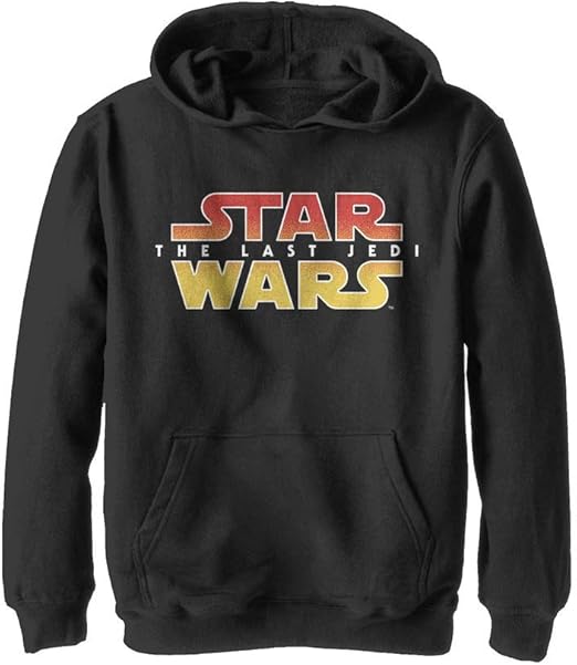amazoncom star wars boys hooded pullover fleece clothing