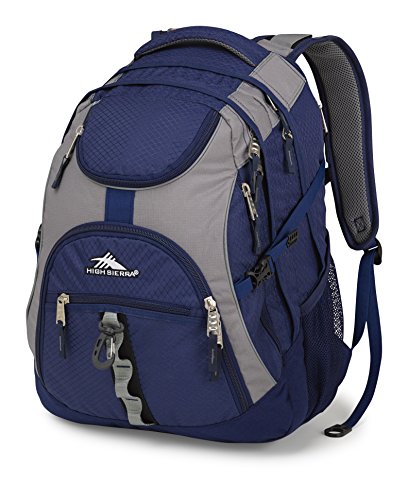 High Sierra 2743-Cubic Inches Access Daypack ,True Navy/Charcoal, 20x15x9.5-Inch