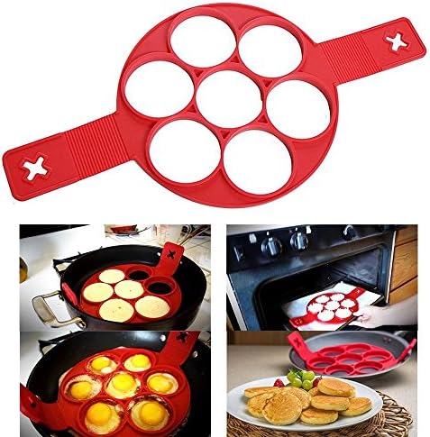 Flippin Fantastic Utensil Cookery Molds Pancakes Molds Egg Ring Kitchen Tool AS SEEN ON TV NEW!