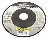 Forney 71814 Cut-Off Wheel with 7/8-Inch Arbor, Aluminum Type 27, AL46N-BF, 4-1/2-Inch-by-0.45-Inch