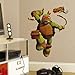 RoomMates RMK2250GM Teenage Mutant Ninja Turtles Mike Peel and Stick Giant Wall Decals