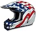 Helmet FX17 Flag WHT Large