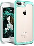 iPhone 8 Plus Case / iPhone 7 Plus case, E LV Anti-Scratch Clear Crystal Series Slim Dual Layer Protective [Shock Absorbent] Case Cover for Apple iPhone 7 Plus / iPhone 8 Plus [MINT]