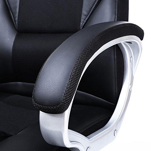SONGMICS-Sedia-da-UfficioStabile-Resistente-Durevole-Altezza-Regolabile-Ergonomica-Nero-OBG22B