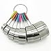 Measuring Cups Set of 8 Smithcraft Premium 18/8 Stainless Steel Measurer Spoons Set for Cooking and Baking Utensils Rainbow Color